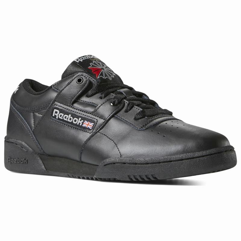 Reebok Workout Low Tenisky Damske - Čierne/Svetlo Siva UD1995WR